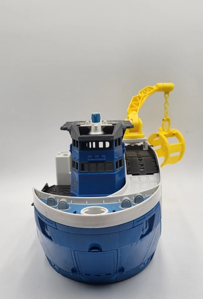 2013 Matchbox Mission Marine Rescue Shark Boat - BFN57 Mattel 15" Boat only - Image 2 of 4