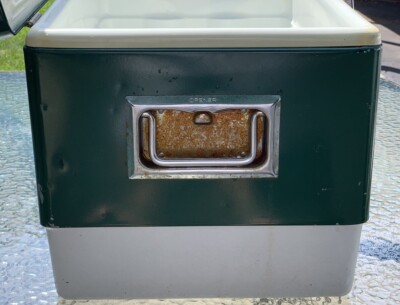 Vintage 1976 Coleman Cooler Metal/Plastic 22.5”x13.5”x12.5” | eBay
