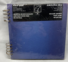 Proximage  Prat Carnaval Scrapbook 30 Black Sheets 7"x7" Made in France SEALED