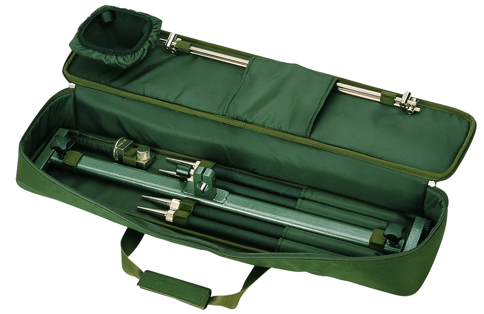 Behr Aluminium Rod Pod con quattro piedi adatto per un massimo di 4 canne incl. borsa - Immagine 2 di 2