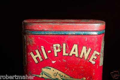 Hi-Plane Tobacco Tin