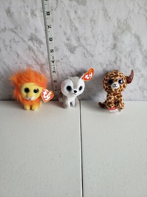 Ty Beanie Boos Set Of 3 Timber Pushy & Twigs 2017