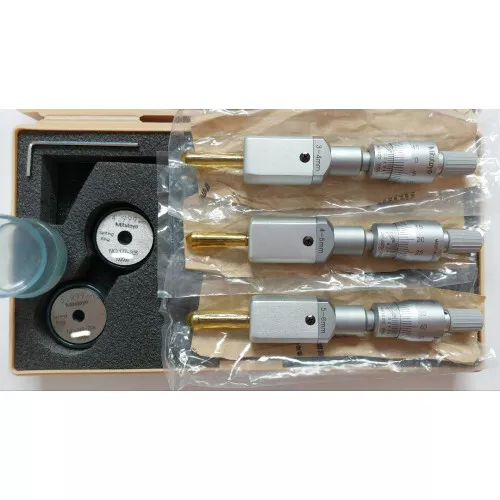 Mitutoyo Hole Test 3-6mm 3-piece set , 368-907 E-SET / 3-6 EX limited From JAPAN