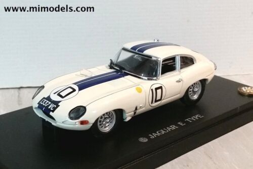 JAGUAR E type coupe CLASS WINNER 1962 Le Mans #10 CUNNINGHAM 1:43 diecast MINT - Picture 1 of 3