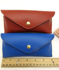 Eyeglass Case Leather Terracotta Made in America