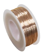 20 Ga Phosphor Bronze Round Wire 1/4 Lb. 78 Ft Spool ( Dead Soft ) Made In USA