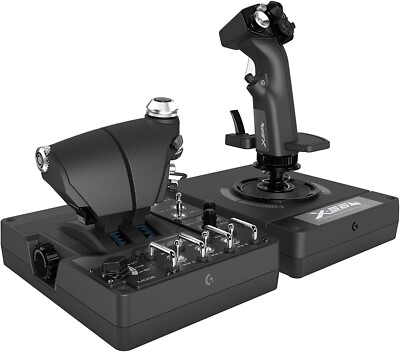 Logitech G X56 H.O.T.A.S Throttle and Joystick Flight Simulator Game Controller