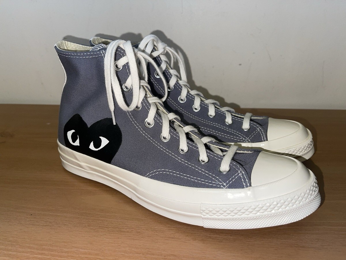NEW Converse Chuck 70 (Comme des Garçons) High Steel Gray NEW Converse Chuck 70 (Comme des Garçons) High Steel Gray