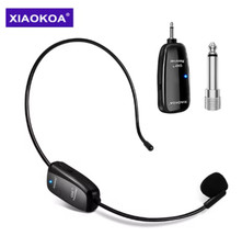 Wireless Microphone Headset UHF Wireless Mic Headset