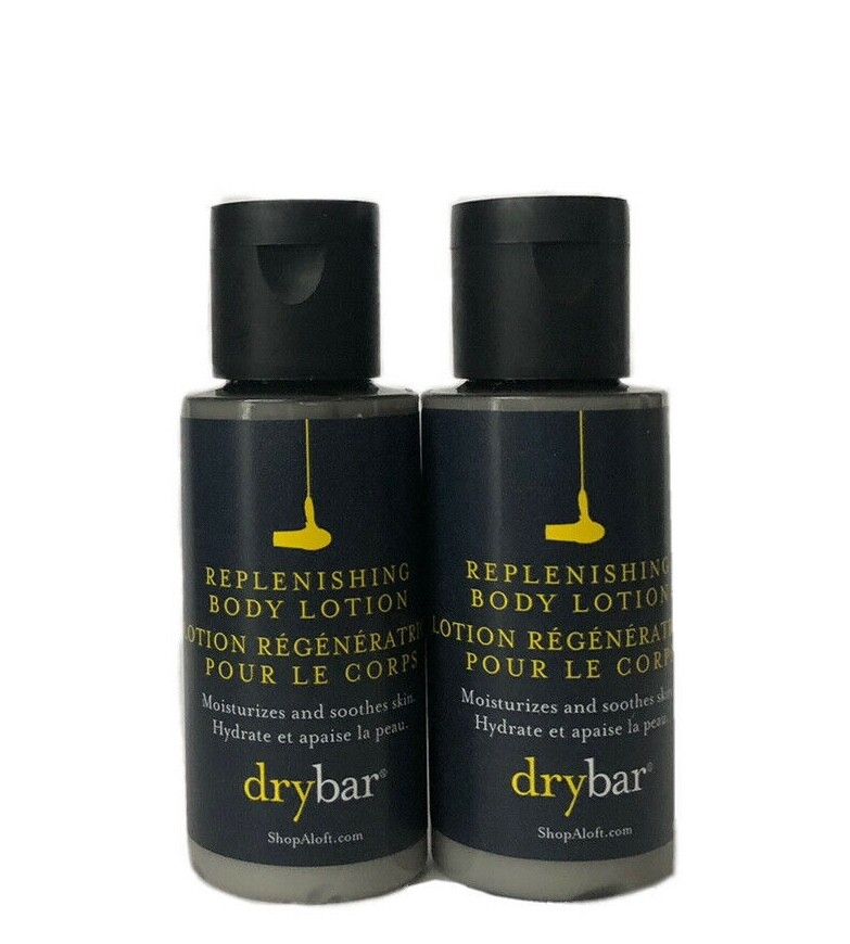 DRYBAR 2 Replenishing BODY LOTION 1 oz ea (Made exclusively for the Aloft Hotel) eBay