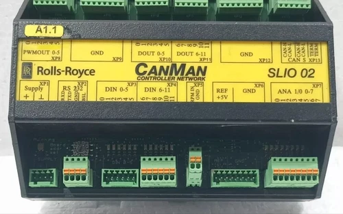 Rolls Royce SLIO 02 7033186-A Controller Network Can Man PLC Transmitter USED