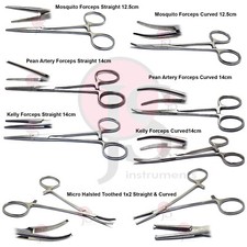 Hemostat Forceps Locking Clamps Artery Forceps Plier Micro Halstead Surgical