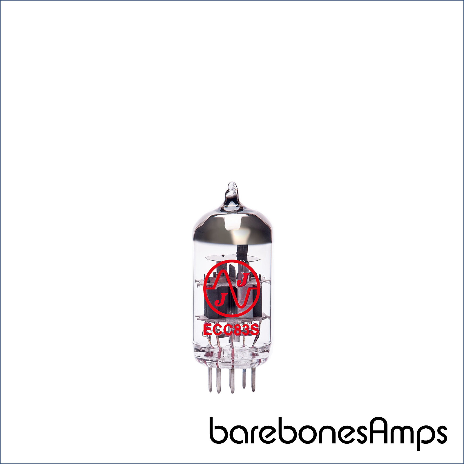 JJ ECC83S ( 12AX7 ) Guitar Amp Vacuum Tube / Valve by barebonesAmps