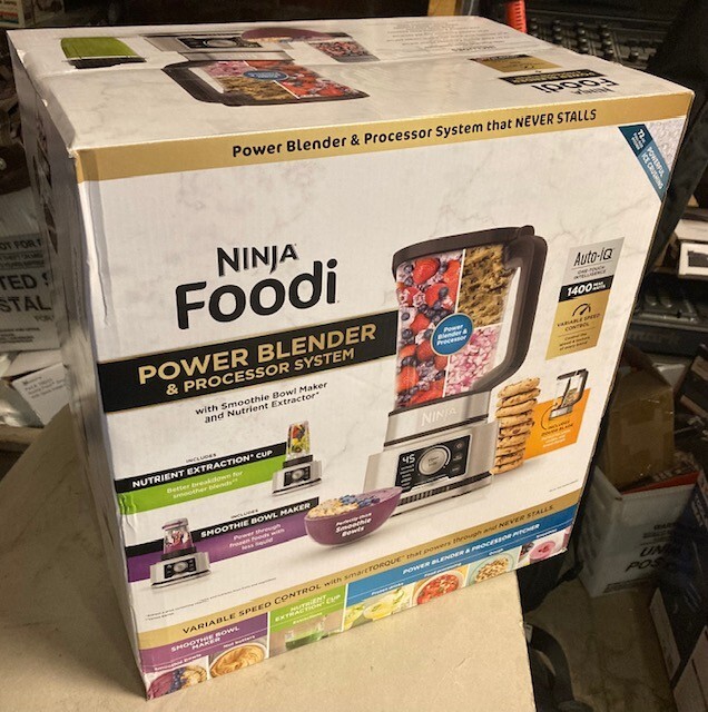 Ninja CO351B Foodi Power Pitcher 4 in 1 Smoothie Bowl Maker NEW eBay