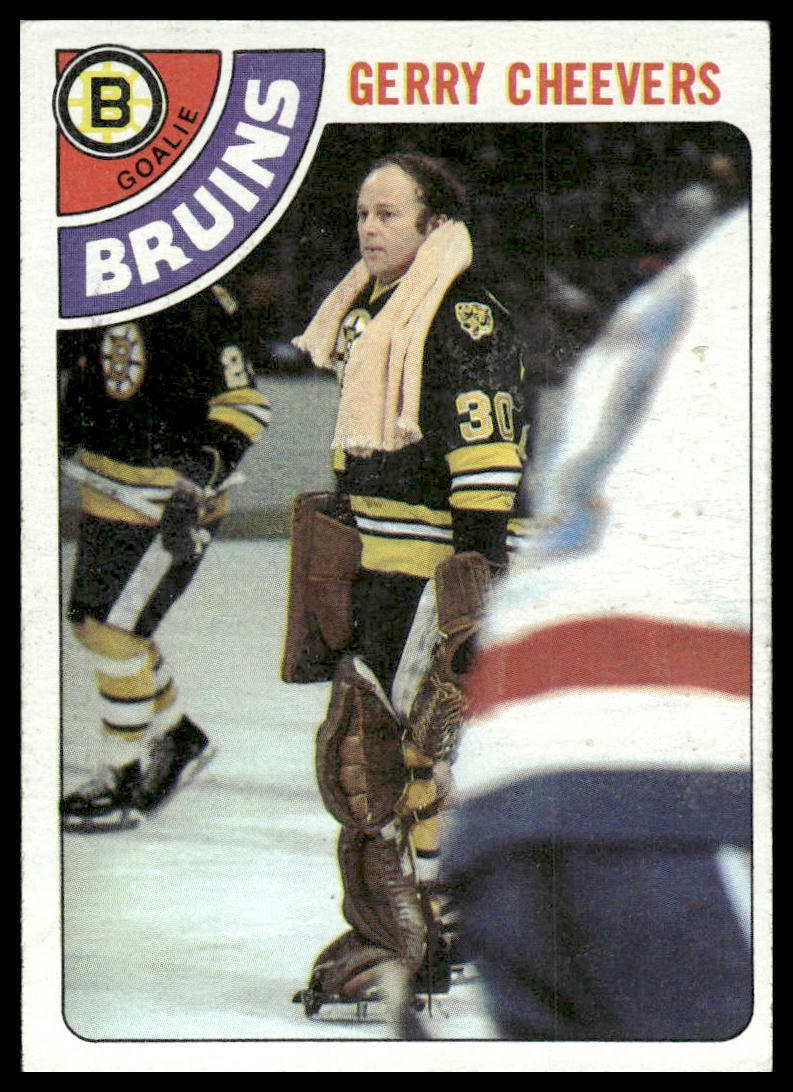 1978-79 Topps #140 Gerry Cheevers Boston Bruins