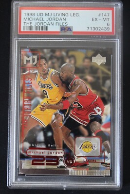 MICHAEL JORDAN　KOBE BRYANT　1998　NBA　UD 1998-99 UD Century Legends Generations Kobe Bryant Michael
