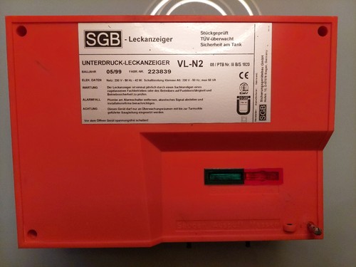 Leckanzeiger SGB VL-N2 (ASF Afriso) Öltank Leckanzeiger Niedervakuum