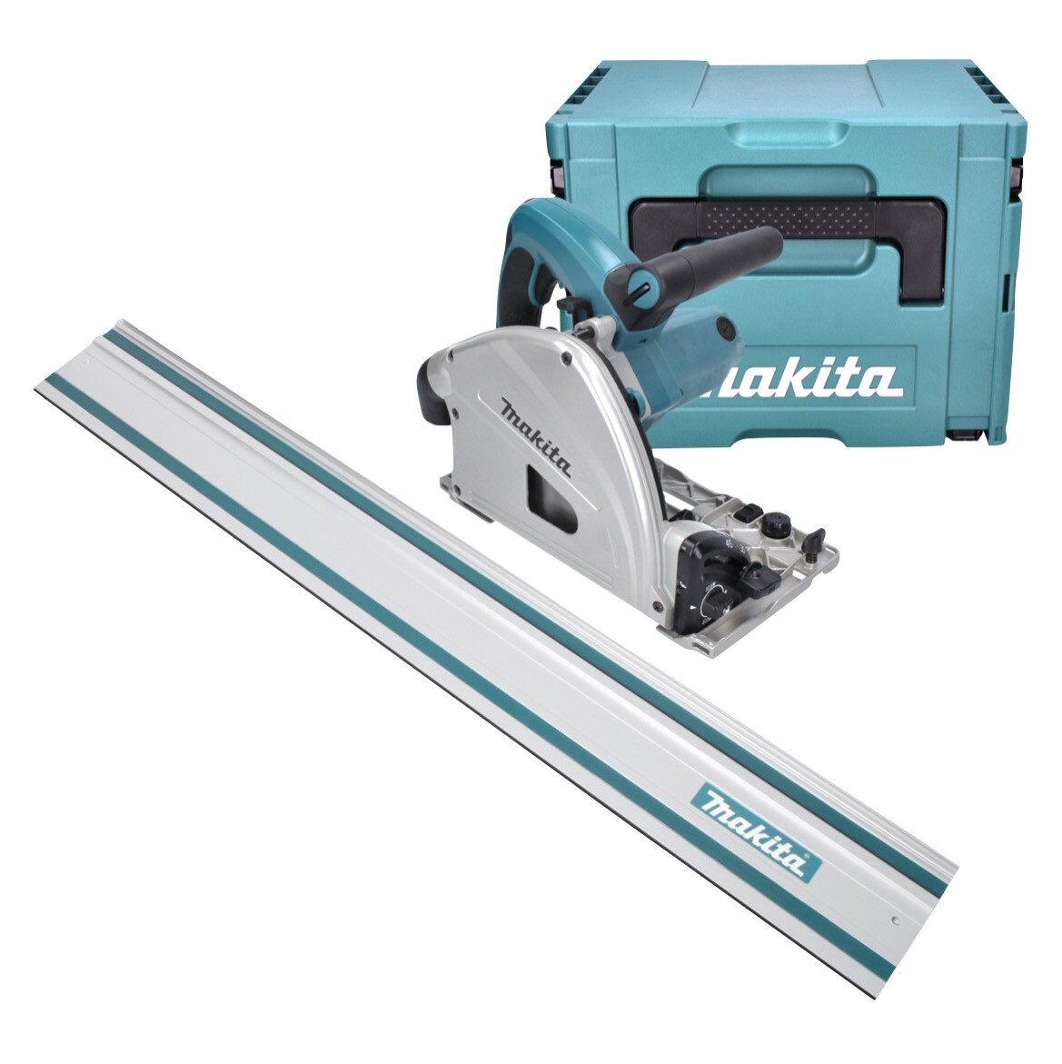Makita SP 6000 J1 Tauchsäge 1300 W 165 mm   Führungsschiene 1400 mm ...