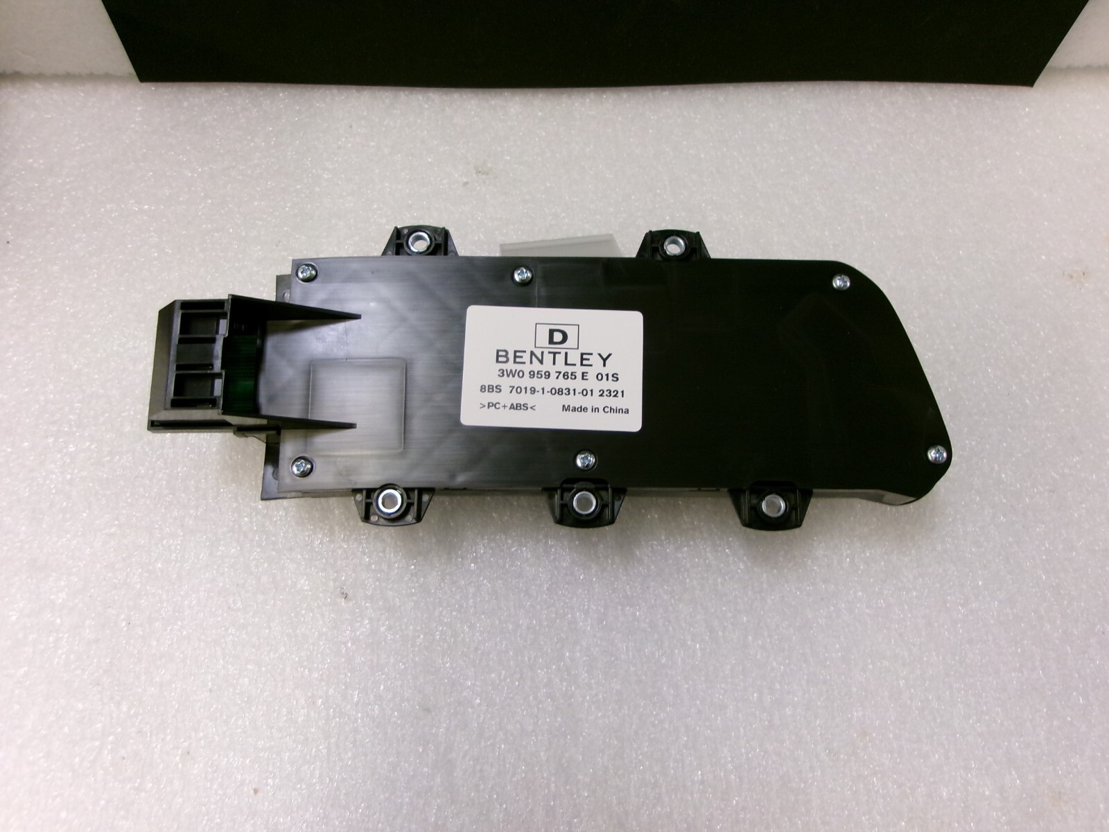 Bentley Continental GT GTC Front Left Seat Control  Switch  NEW 2012-2018