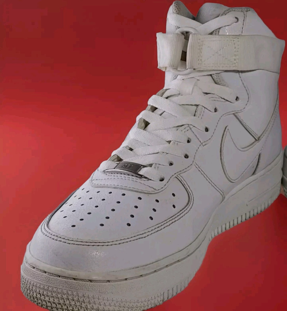 Nike Air Force #1 1982 42years Old High Tops Ankle Vel Strap Nike Air Force #1 1982 42years Old High Tops Ankle Vel Strap