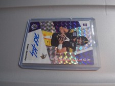 2020 Panini Mosaic Nate Stanley Silver Mosaic Prizm RC Rookie Auto #RA60 Vikings