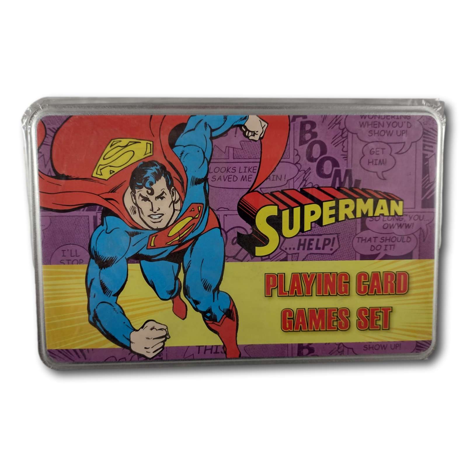 DC Superman Playing Card and dice games Set