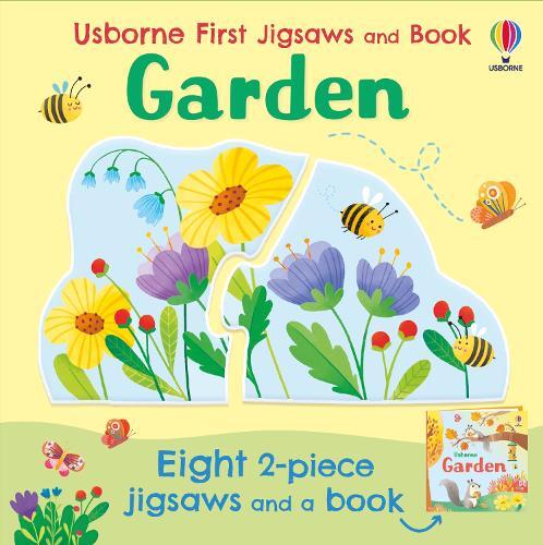 Matthew Oldham Usborne First Jigsaws And Book: Garden (Tascabile)