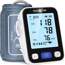 Blood Pressure Monitor Upper Arm, Automatic Digital Upper Arm Blood Pressure Mon