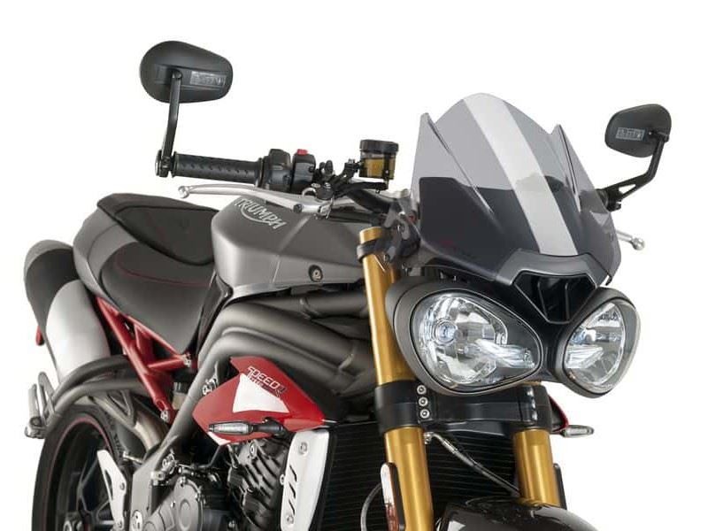 Puig Light Smoke New Generation Sport Screen Triumph Street Triple 765 S 18-21
