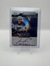 2022-23 UD Credentials - Debut Ticket Access Nikita Alexandrov #180 /299 (RC)