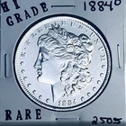 1884 O MORGAN SILVER DOLLAR HI GRADE GENUINE U.S. MINT RARE COIN 2505
