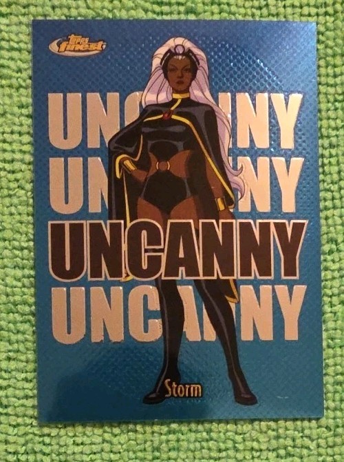 2025 Topps Finest Marvel X-Men '97 Uncanny Short Print #91 Storm