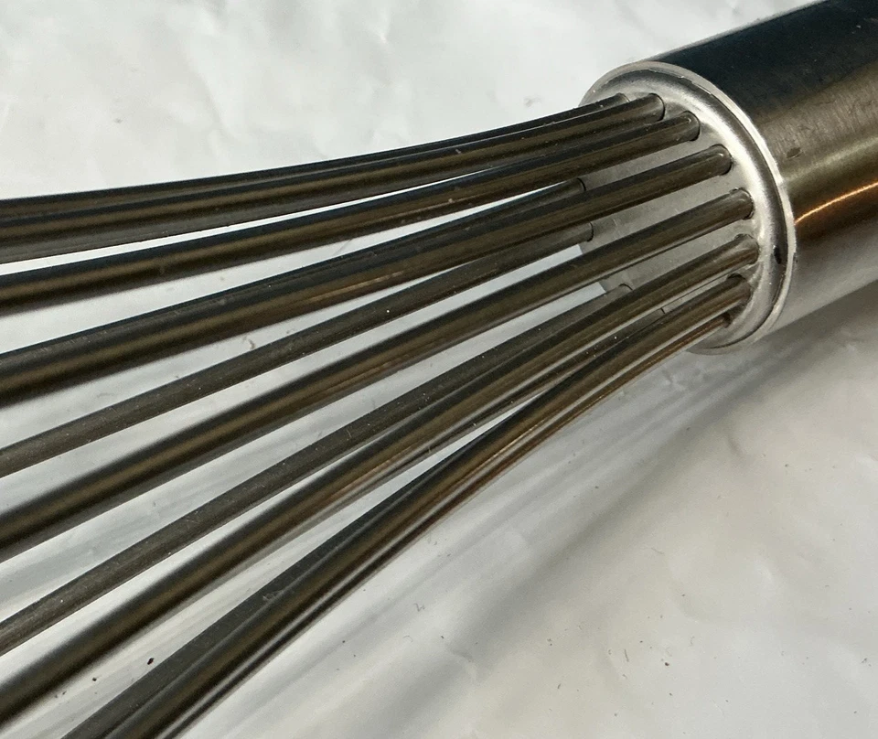 Batidor francés Winco FN-10 10" acero inoxidable Foto 3 de 4