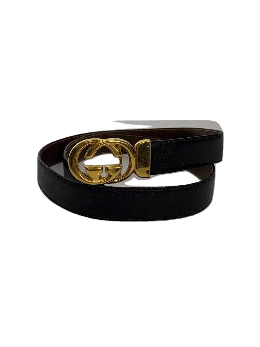 Ceinture GUCCI cuir noir uni femme 036 904 0288 Occasion