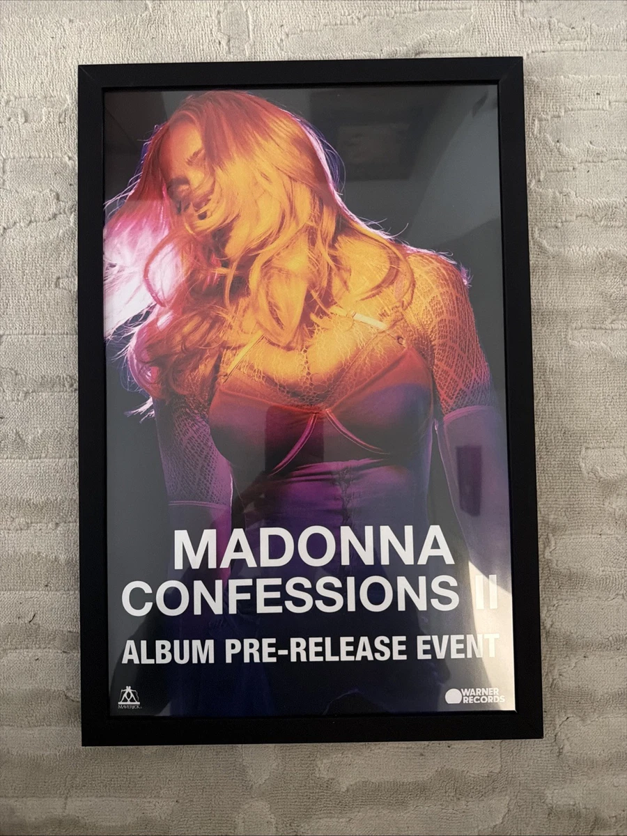 マドンナ　Confessions　メキシコ製　大判 厚手 ビニール製 ポスター Las mejores ofertas en Pósters de Madonna | eBay