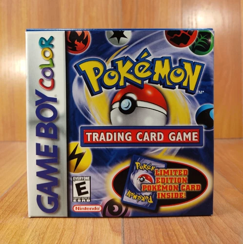 Nr MINTY BOX +Manual ONLY Pokemon Trading Card Game gbc lot NO Game NOT CIB A+