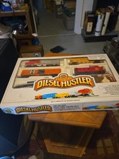 Vintage Bachmann Diesel Hustler Electric Train Set HO Scale 40-101 W/EXTRAS