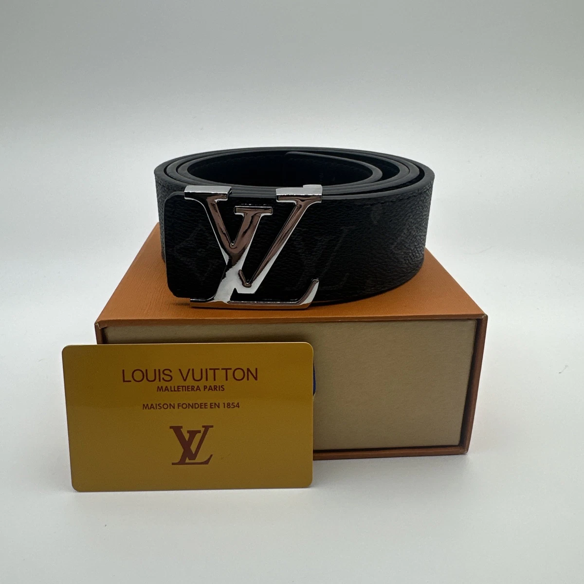 値下げ　LOUIS VUITTON ブラック ベルト Louis Vuitton Black Belts for Men for sale | eBay