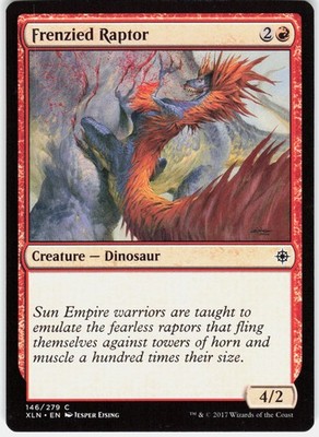 Frenzied Raptor C Ixalan 146 LP