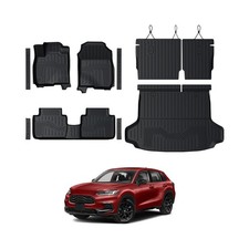 Floor Mats for Honda HR-V 2023-2026, All Weather Floor Mats Trunk Cargo Liner...