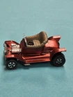 Hot Wheels Redline Hot Heap 1968 Reddish Orange Champagne Int. Made In USA