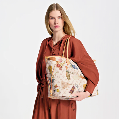 Louis Vuitton GETAWAY Dunes Eden Neverfull GM Large Bag Flight