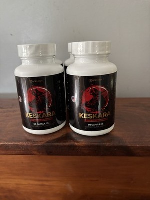 4-Pack Keskara Capsules for Male Performance and Vitality - 240 Capsules