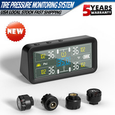 4pcs External Sensors Tpms Lcd Car Tire Pressure Monitoring System New Upgrade