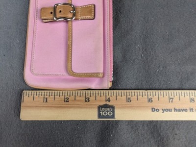 小物 Coach Soho Wallet Signature Leather Pink Vintage Coach Pink Signature Soho Buckle Wristlet Wallet Clutch