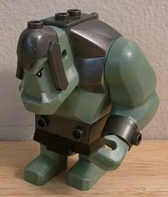 Lego Sand Green Giant Troll Armor 7038 7048 Fantasy Era Castle Figure. No Arm. 