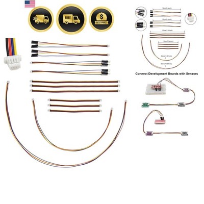 I2C Qwiic Cable Kit Stemma QT Wire for SparkFun Development Boards Sensor Boa...