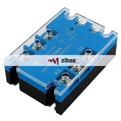 TSR-10AA Three Phase Solid State Relay Module AC to AC 80-280VAC to 480VAC Kd #f