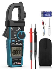 Clamp Meter Digital Inrush Clamp Multimeter AC/DC 6000 Counts Amp Voltage 600A