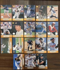 1996 Upper Deck Baseball All Star Game 18 Card Lot (3x5 Size Cards)